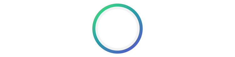 Gradient circle with ::before pseudo element applied